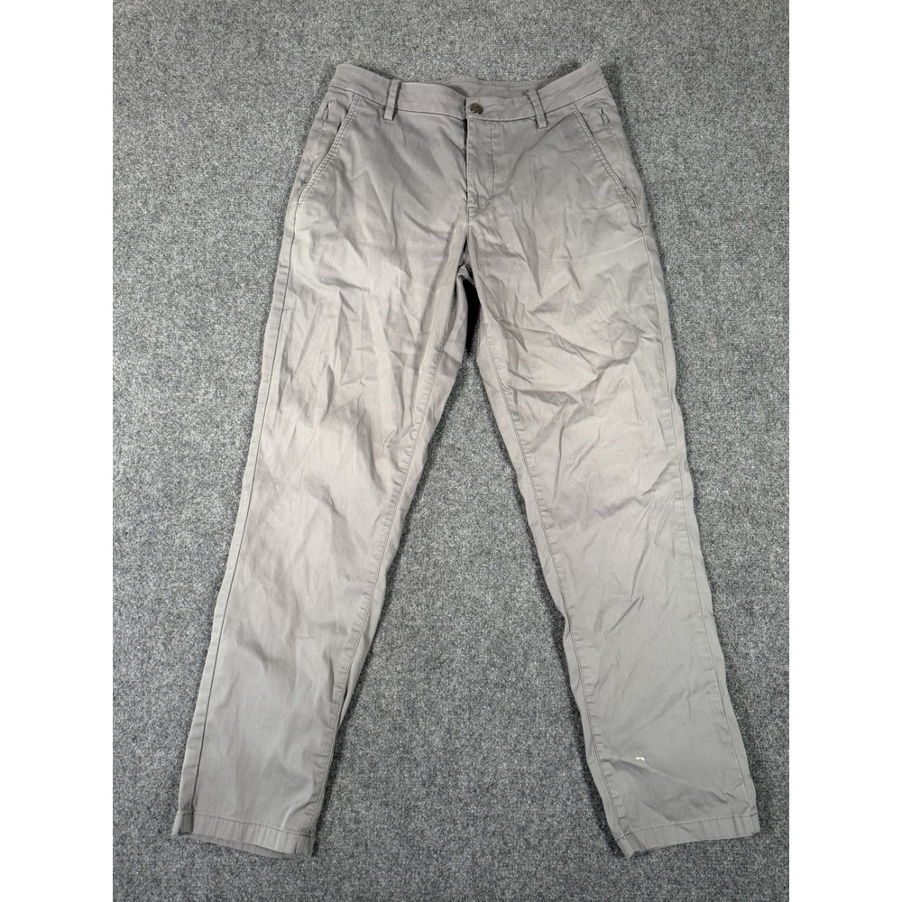 Birddogs Pants Mens 30x28 Gray Boom For Your Boomstick Tech Golf Athletic Causal
